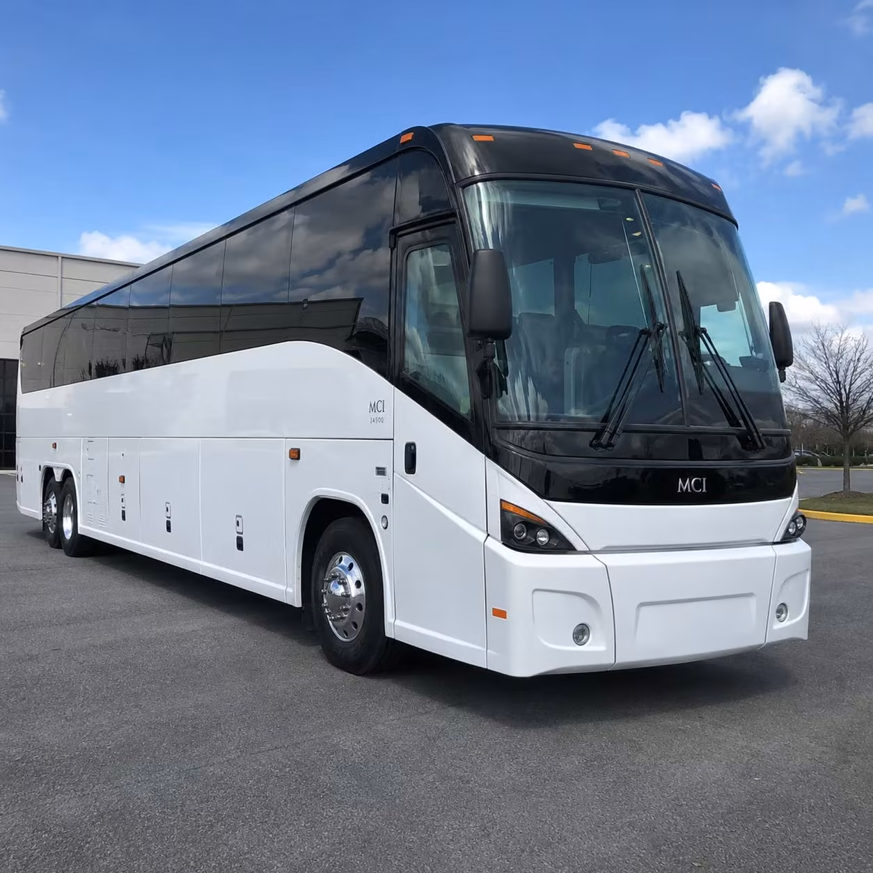 allentown charter bus rental exterior