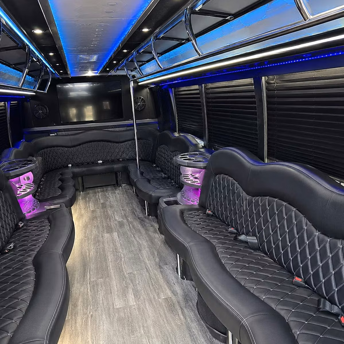party bus interior